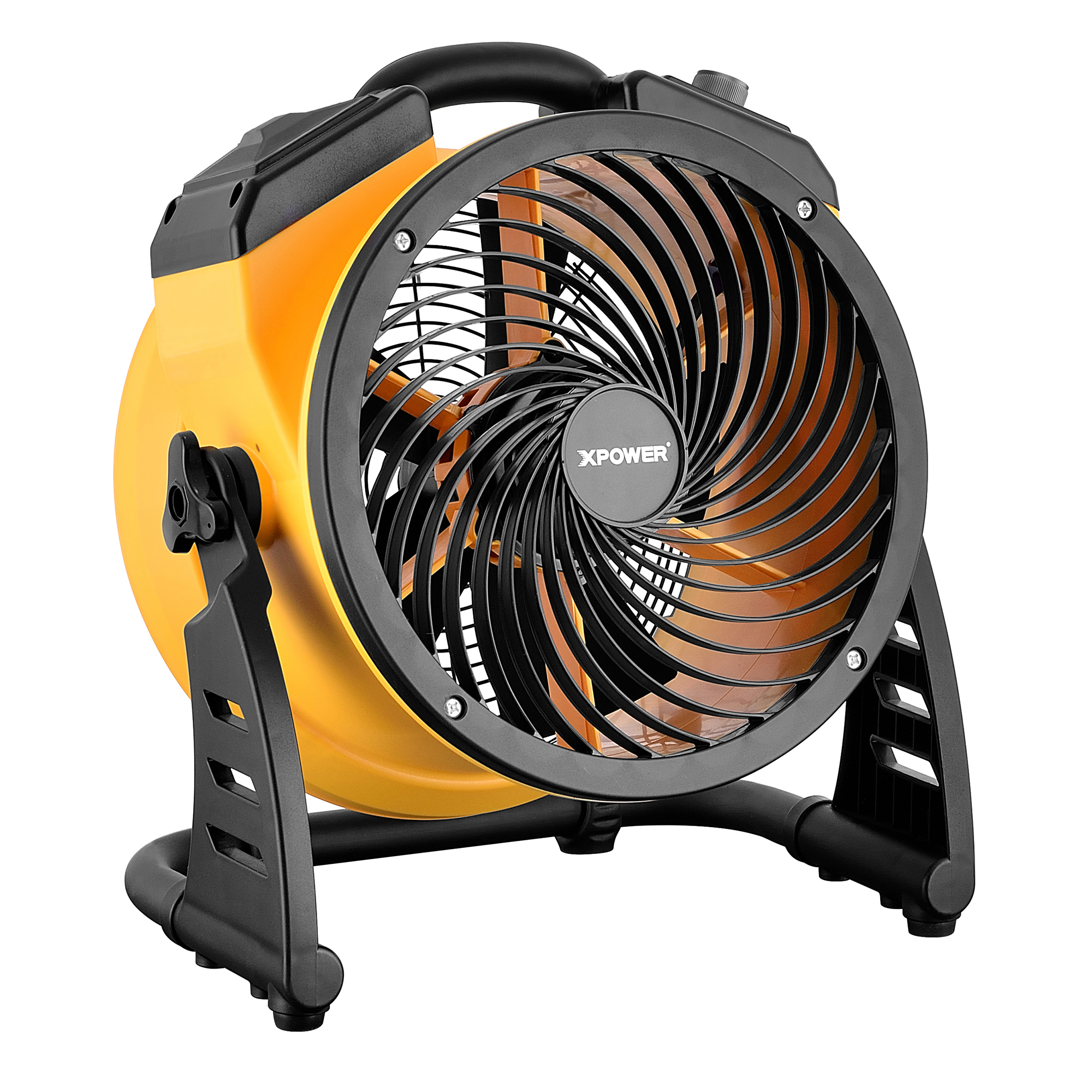 XPower Rechargeable Air Circulator Fan - 11in. Dia., 900 CFM, 12,000mAh Battery, Variable Speed, Model# FC-125B
